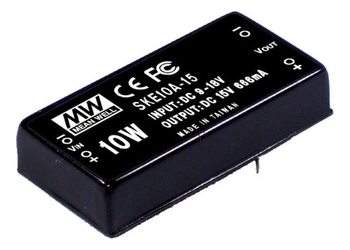 Conversor Cc/cc 10w Saída 5v-2a Ske10a-05 - Mean Well