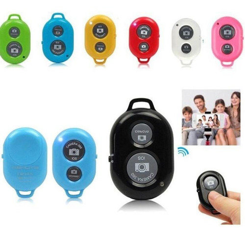Imagen 2 de 4 de Control Remoto Bluetooth Disparador De Cámara