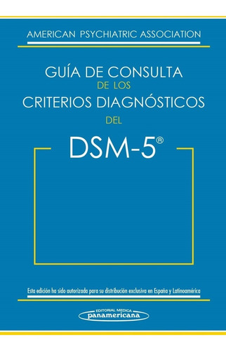 Dsm5 Guía De Consulta Criterios Diagnosticos Nue Env Mercpag