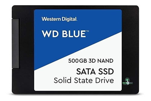 Disco Duro Wd Blue Ssd 500gb Solido 3d Western Digital Sata