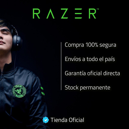 Imagen 2 de 8 de Auriculares Gamer Razer Kraken Ultimate Usb 7.1 Chroma Rgb