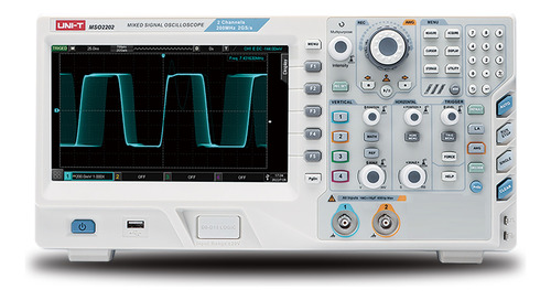 Osciloscopio De Ultra Fósforo Táctil Uni-t Mso2202 Emakers