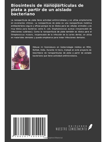Biosintesis De Nanoparticulas De Plata A Partir De Un Aislad