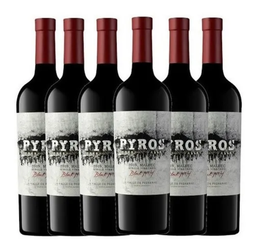 Caja X6 Pyros Single Vineyard Block 4 Malbec - Vino San Juan