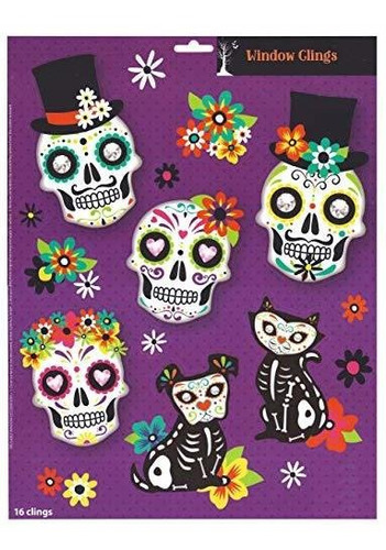 Brand: Window Decoration  Day Of The Dead