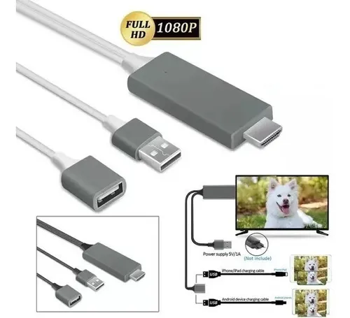Convertidor celular a hdmi new arrivals