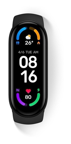 Smartwatch Xiaomi Mi Band 6 Reloj Con Spo2 1.56 + Cuota -*