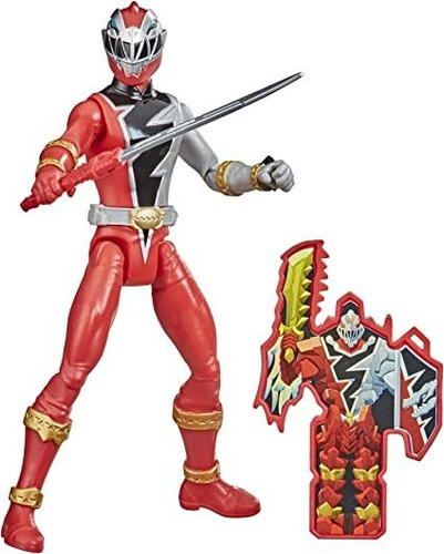 Power Rangers Dino Fury Red Ranger - Figura De Acción De 6