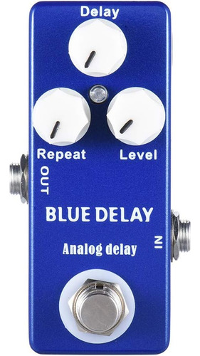 Mosky Deep Blue Delay Mini Pedal De Efecto Guitarra Tru...