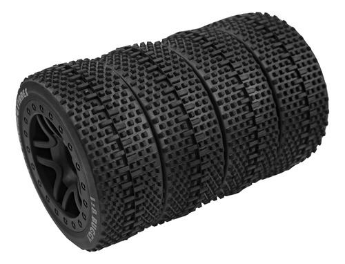 Buje Hexagonal De 0.669 In, Neumáticos De Goma De 4,40 Pulga
