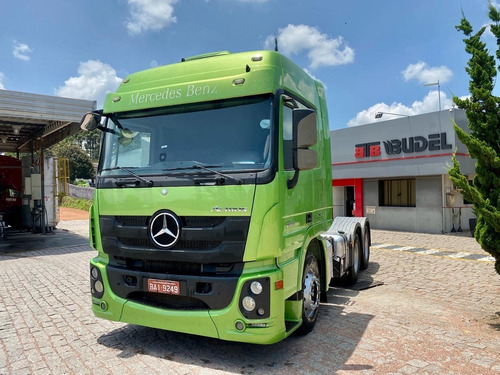 Imagem 3 de 14 de Mercedes-benz Actros 2651 - 2016 6x4 Verde