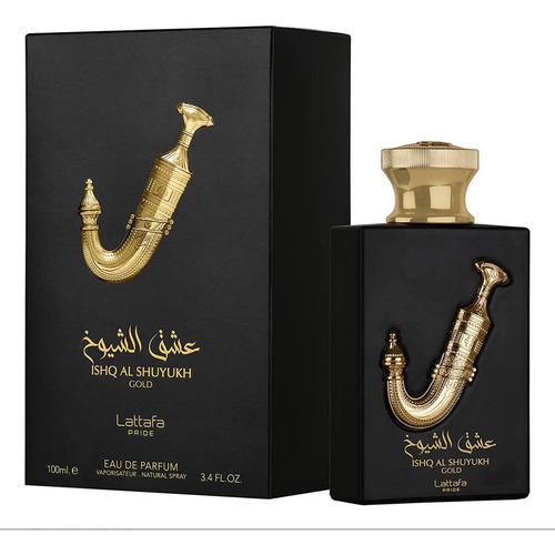 Perfume Árabe Masculino Ishq Al Shuyukh Gold 100ml
