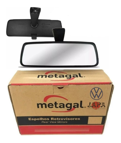 Retrovisor Interno Preto Saveiro Gvi 2014 2015