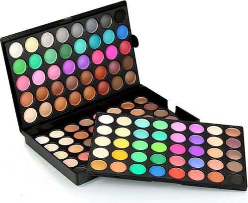 Imagen 2 de 7 de 120 Colores Paleta De Sombras Larga Duraci¿n Maquillaje.