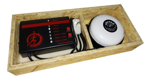 Imagen 2 de 2 de Timer Para Boxeo Kick Boxing Mma Muay Thai Reloj Con Campana