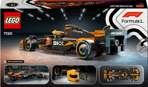 Lego Speed Champions Formula 1 - Mclaren Team Mcl38 269 Pcs