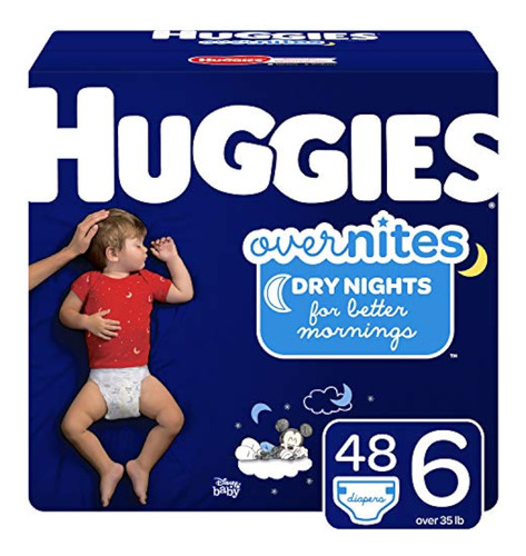 Huggies Overnites - Pañales Noct - Unidad a $314850