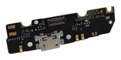 Imagen 1 de 6 de Placa Pin De Carga Compat. C/ Moto G6 Play Cld. Original