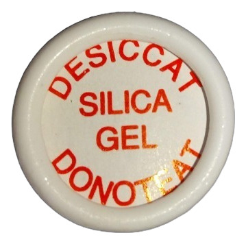 Capsulas Plasticas Silica Gel X 250 Unidades
