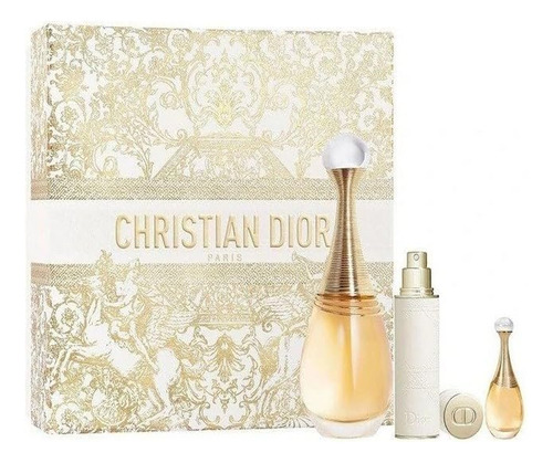 Set De Regalo De Perfume Dior Christian J'adore Eau De Parfu