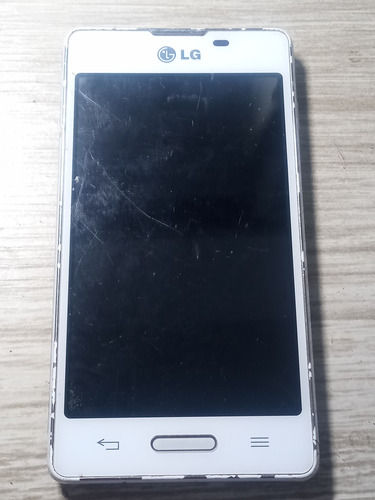 Lg Optimus L5 Ii P/ Retirar Peças S/ Bateria Display Funcion Branco (Usado)