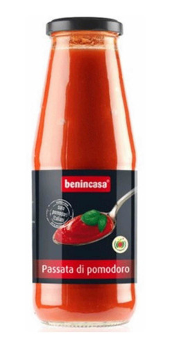 Puré Salsa De Tomate Benincasa Sin Tacc X 720 Ml