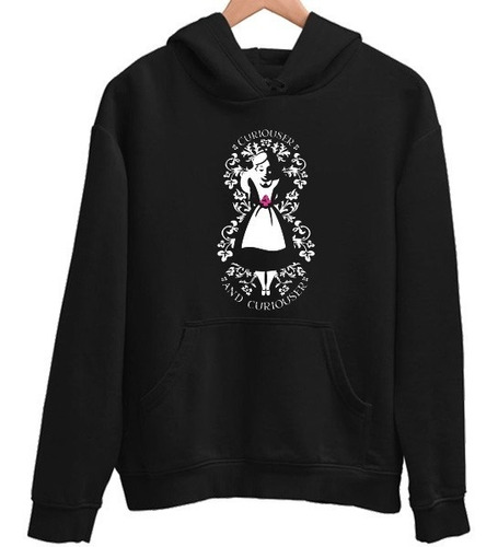 Buzo Canguro Hoodie Capucha Algodón Alicia Pais Maravillas 7