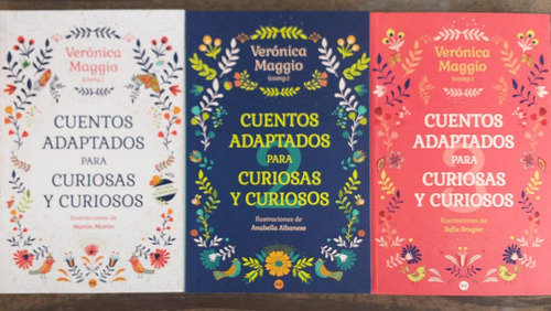 Combo Completo Cuentos Curiosos Y Curiosas 1 2 Y 3 La Crujia