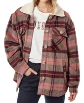 Comprar Campera O'neill Astrid Camel Hombre Con Corderito 