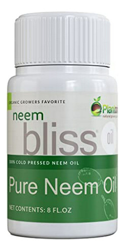 Neem Bliss (8 Onzas Líquidas) - Aceite De Neem Puro Listado 