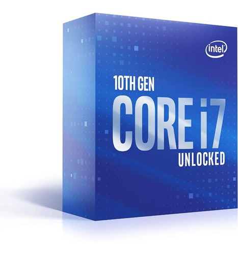 Procesador Intel Core I7 10700k Comet 8core 3.8 Ghz Lga 1200