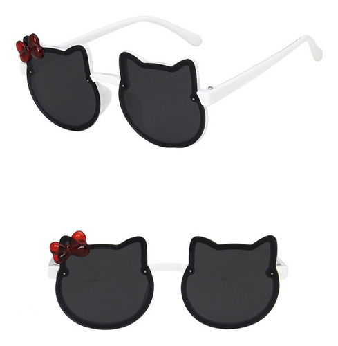 Gafas De Sol Para Niñas Diseño Gatito Hello Kitty 