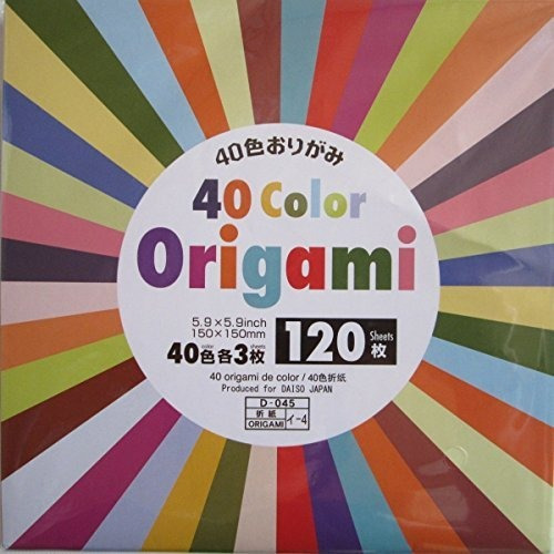 40 Color De Origami - 120 Hojas.