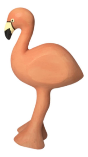 Estatua Del Modelo De Flamingo De Resina 3.1x1.1x4.3