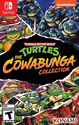 Tortugas Ninja Cowabunga Collection Switch Nuevo Fisico