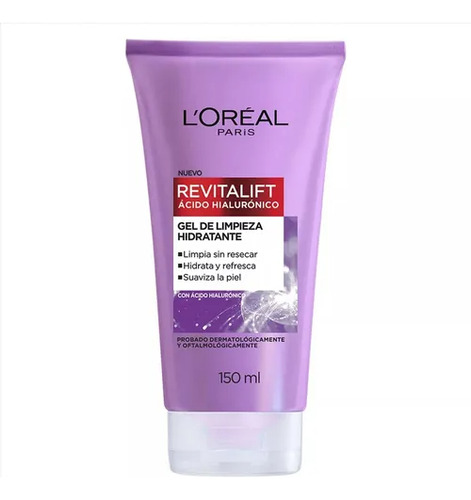 Kit Rutina L'oreal Revitalift Acido Hialuronico Cremas Y Gel Mixta Día/noche