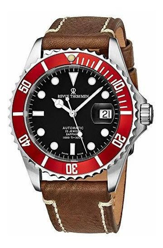 Revue Thommen Reloj Para Hombre Automático Diver - 42mm Cara