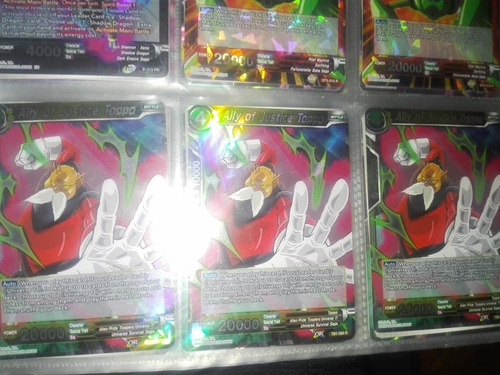 Ally Of Justice Toppo -carta Brillante Dragon Ball