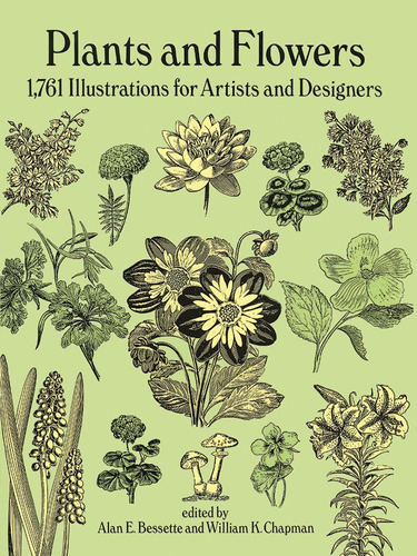 Libro: Plants And Flowers: 1761 Illustrations For Artists An