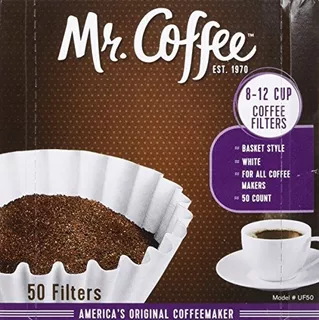 Filtros De Café Mr Coffee 812 Cup, 50 Unidades, 2 Unidades