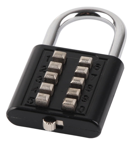 Security Padlock 10 Digits Push Button Combination Outdoor .