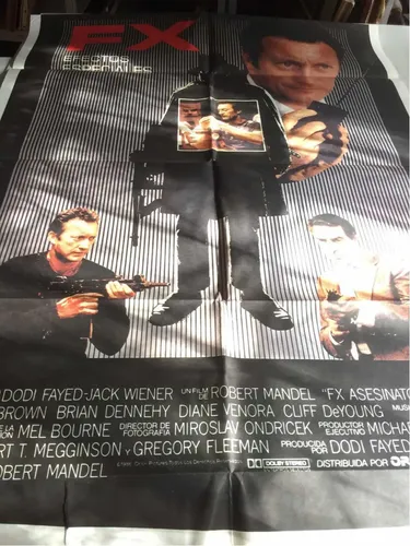 comprar Poster Fx Efectos Especiales Brian Dennehy  Original 1986