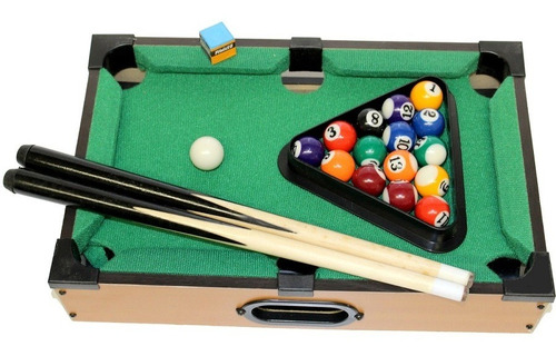 Mini Mesa De Sinuca Bilhar Snooker Portátil Jogo Brinquedo