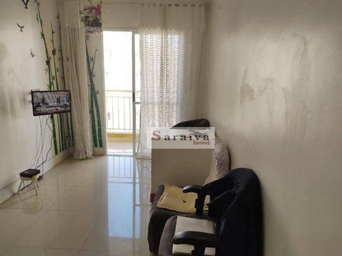 Imagem 2 de 30 de Apartamento Com 3 Dormitórios À Venda, 65 M² Por R$ 450.000,00 - Rudge Ramos - São Bernardo Do Campo/sp - Ap4107