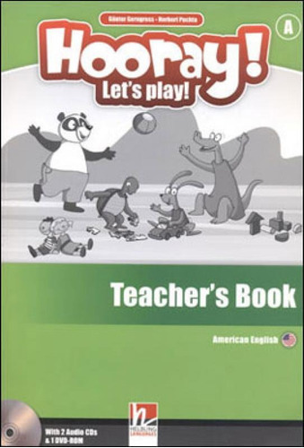 Hooray! Let's Play! Teacher's Book - Level A - With 2 Class, De Puchta, Herbert. Editora Helbling Languages ***, Capa Mole Em Inglês