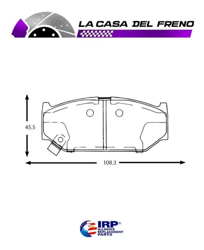 Pastillas Freno Del Maruti Suzuki Ciaz 1.4 2014-2020