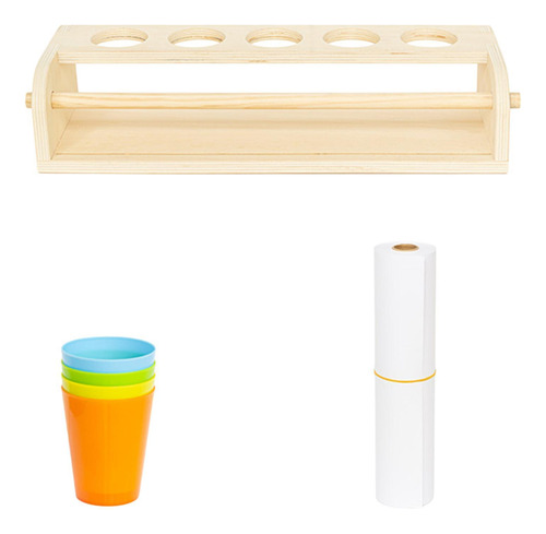 Pintura Para Niños Roll Rollos De Papel Cañas