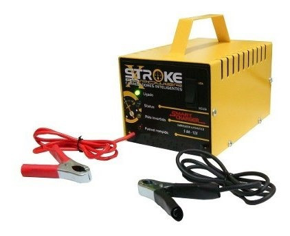 Carregador Bateria Carro 5ah 12v C/led Inteligente + Brinde