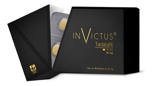 Invictus Tadalafil 20 Mg Con 4 Tabletas
