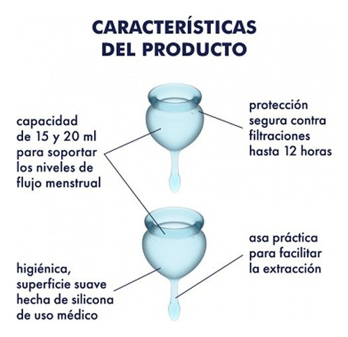 Copa Menstrual Reutilizable De Silicona - Satisfyer